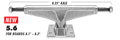 Venture Team V-Forged Trucks Polished Pair (Polished) - 5.6 - 8.25