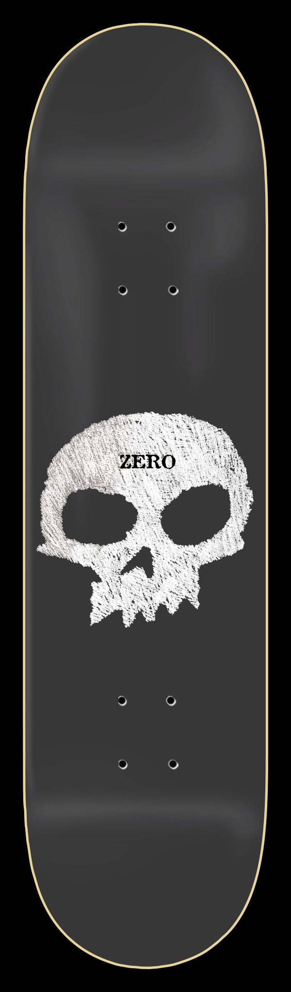 Zero Deck Single Skull Chalkboard 8.5"