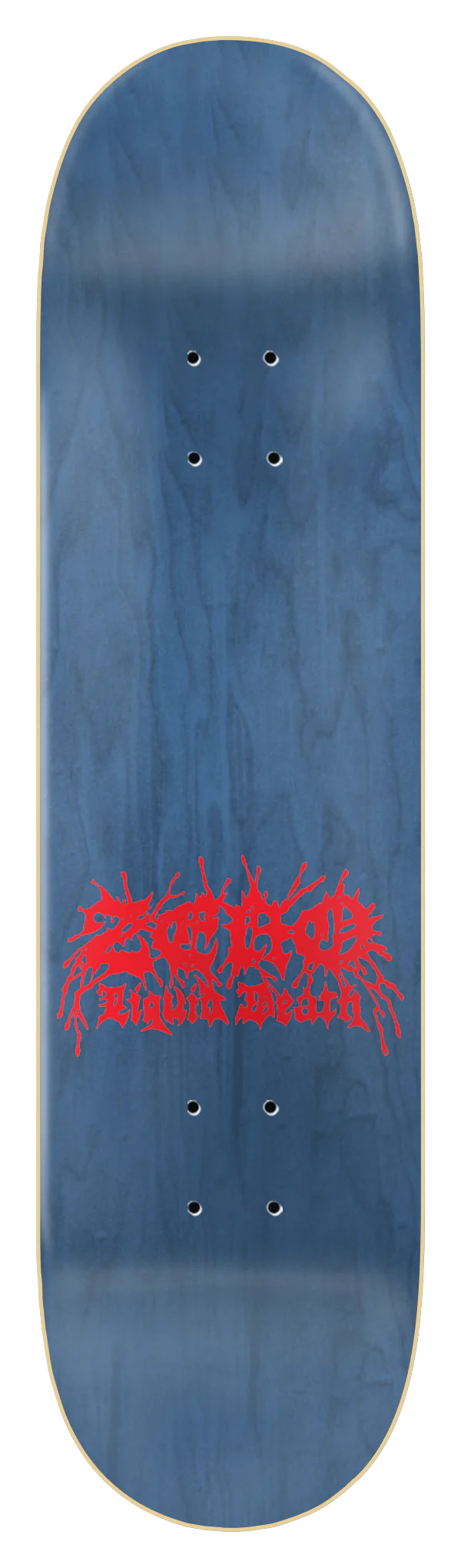 Zero x Liquid Death Skateboard Deck Dane Burman 8.5"
