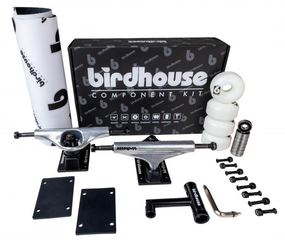 Birdhouse Component Kit 5.25 Component Kit Silver/Black 5.25 IN