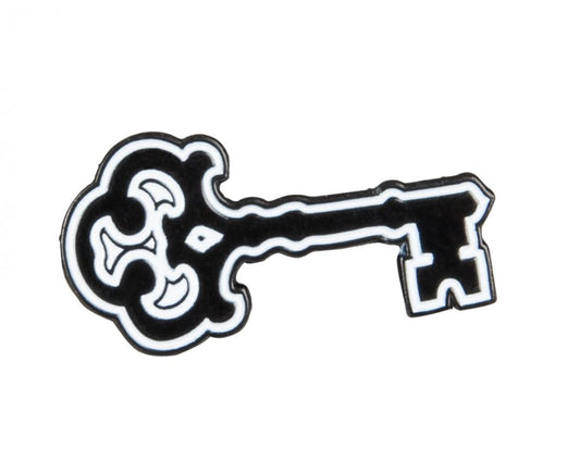 Skeleton Key Pin Badges