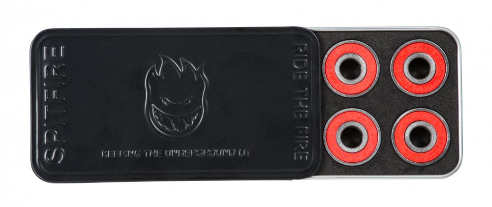 Spitfire Bearings Burner Red