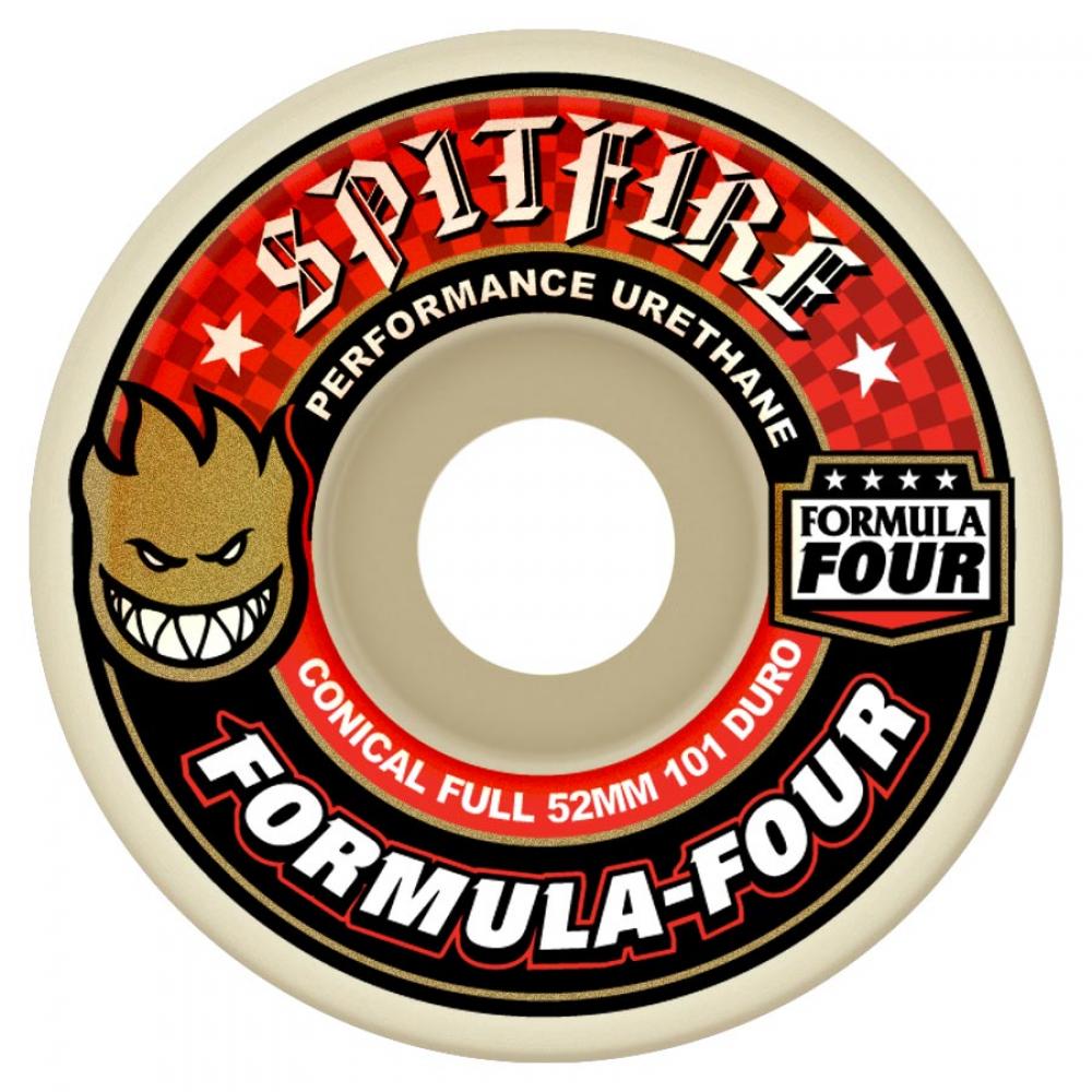Spitfire Formula Four Wheels Conical Full 101DU White