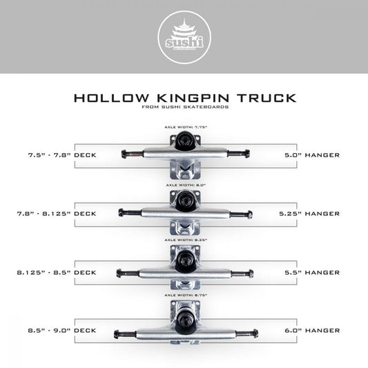 Sushi Truck Hollow Kingpin (Pair)