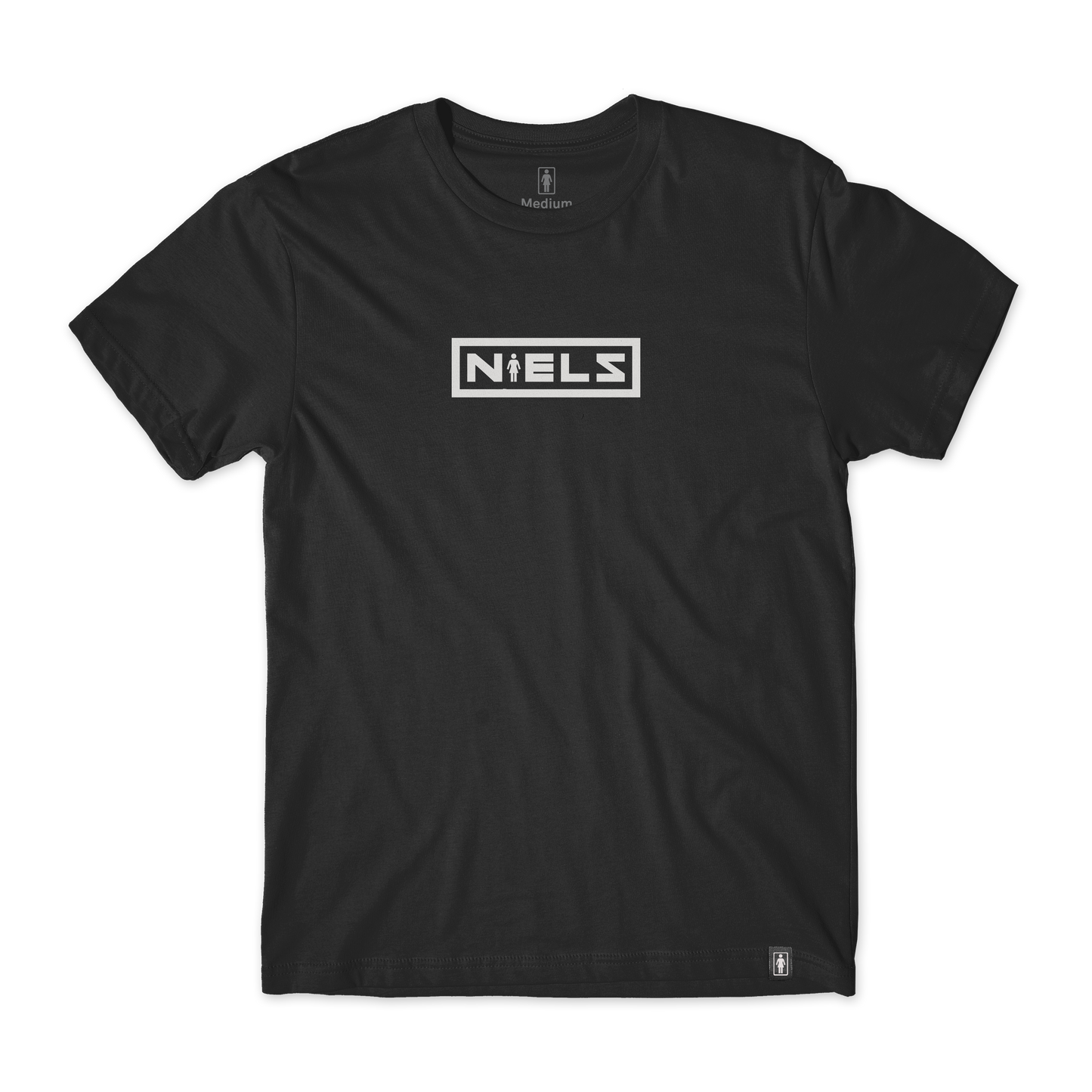 Girl Nine Inch Niels Tee Black